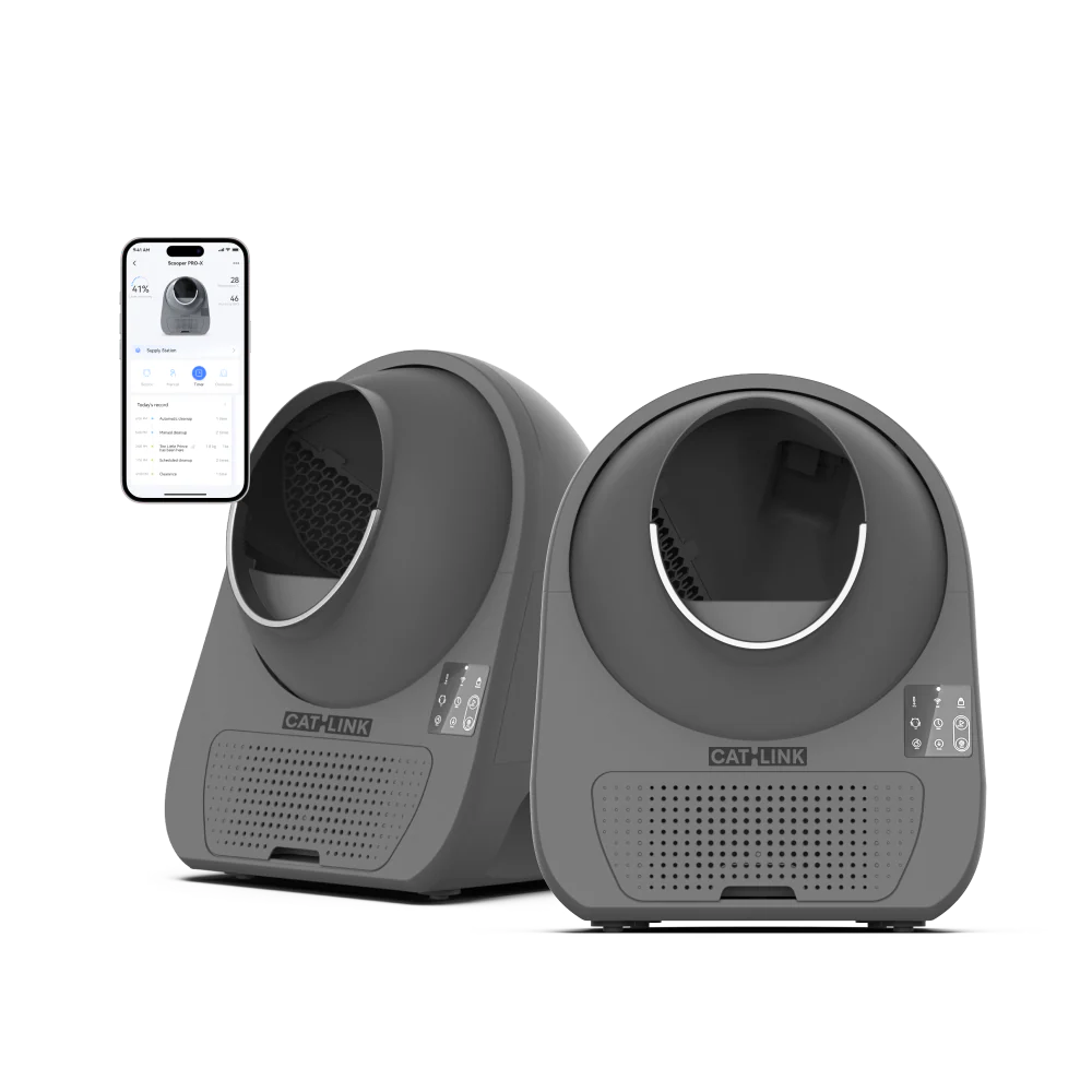 CATLINK Self Cleaning Litter Box - Scooper Luxury Pro-X Double Set - Image 13