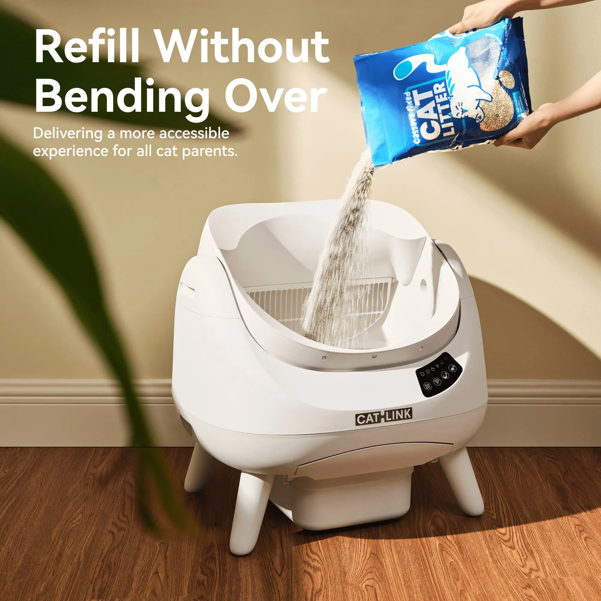 CATLINK Self-Cleaning Litter Box - Scooper Open-X (Multi-Cat) - Image 9