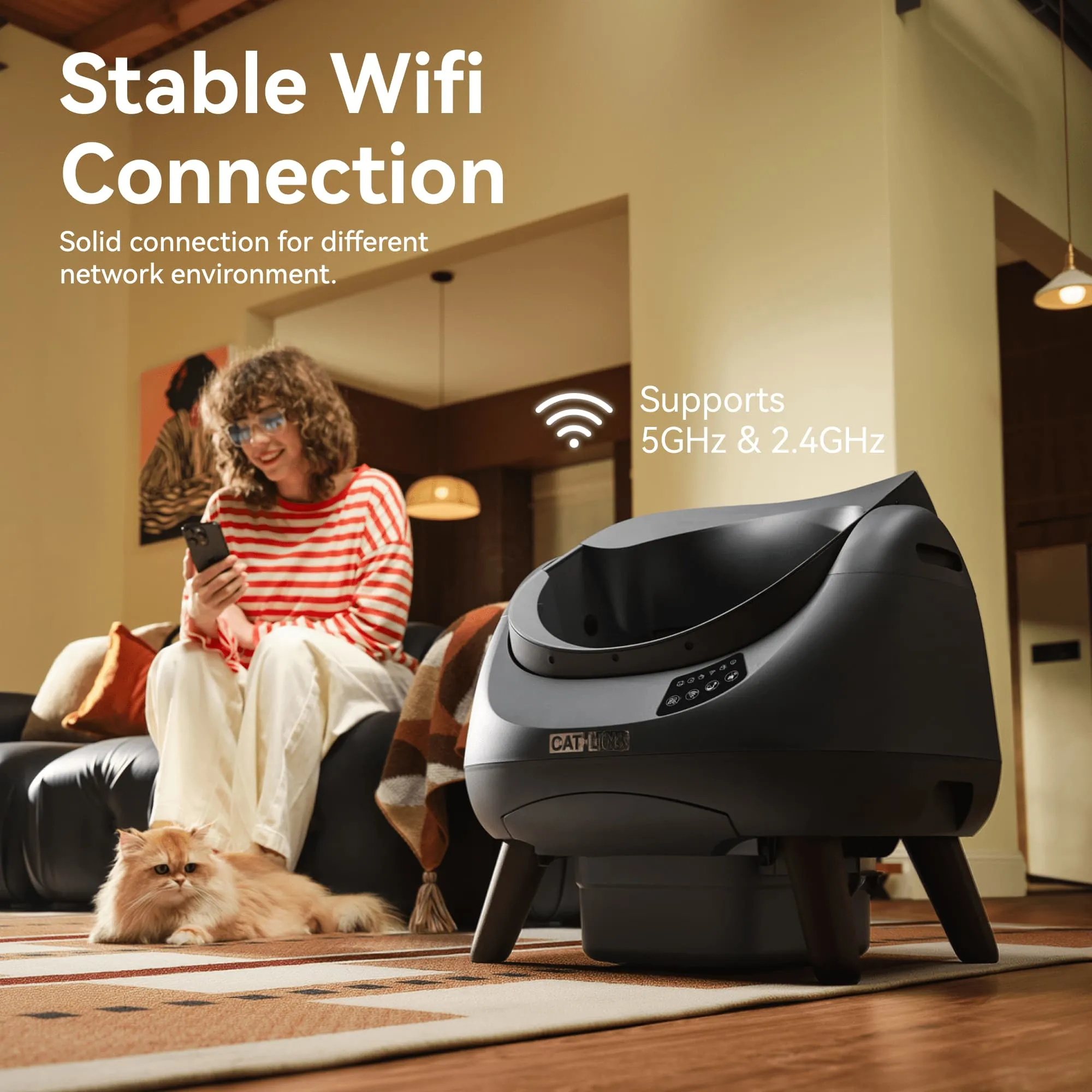 CATLINK Self-Cleaning Litter Box - Scooper Open-X (Multi-Cat) - Image 8