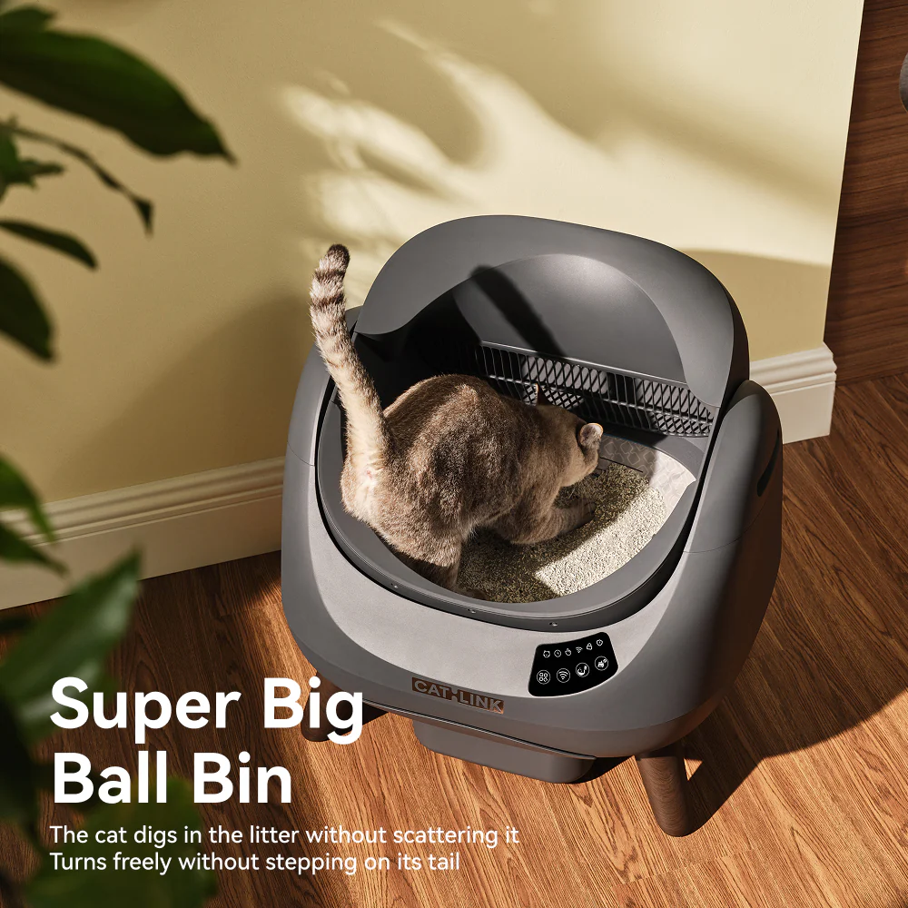CATLINK Self-Cleaning Litter Box - Scooper Open-X (Single-Cat) - Image 4