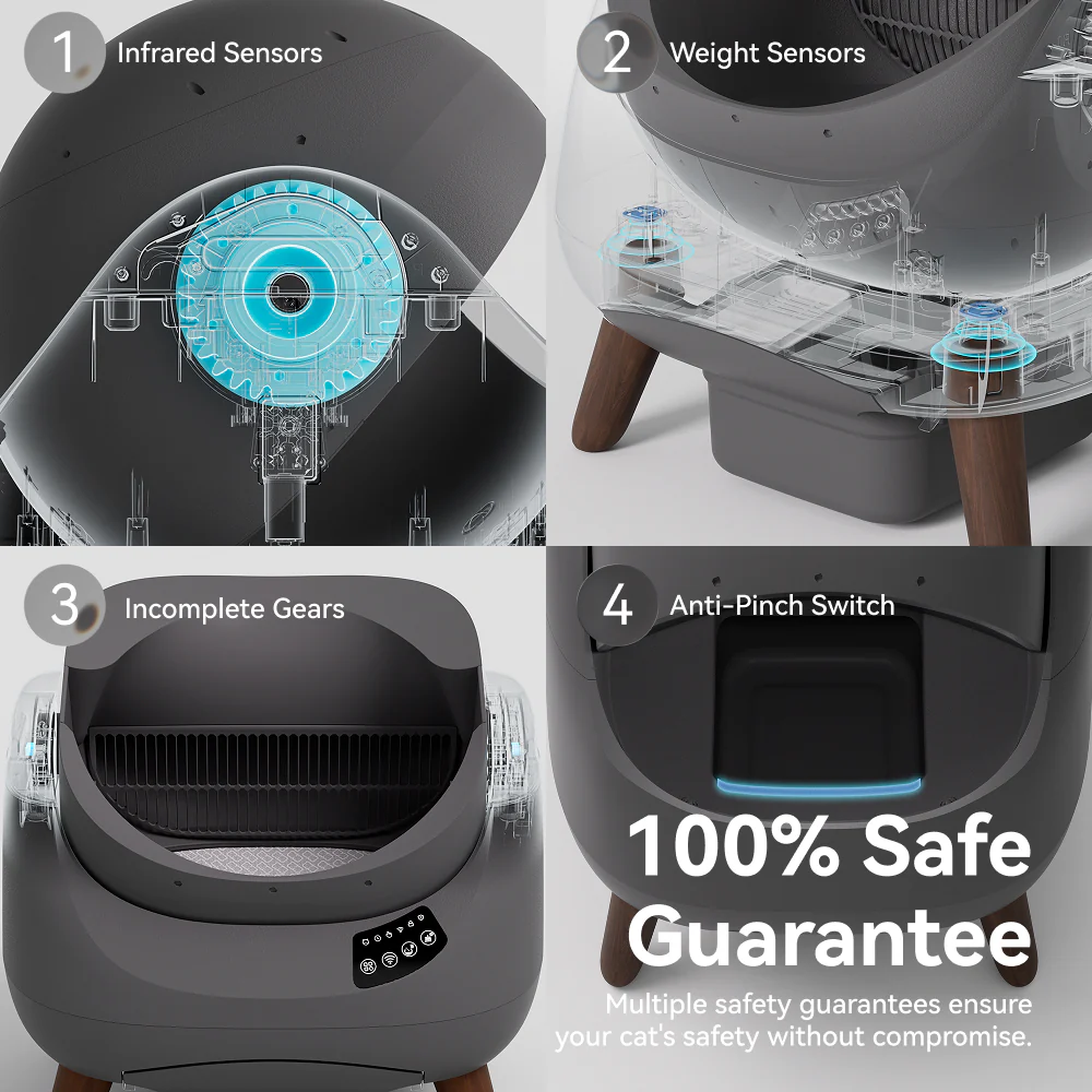 CATLINK Self-Cleaning Litter Box - Scooper Open-X (Single-Cat) - Image 5