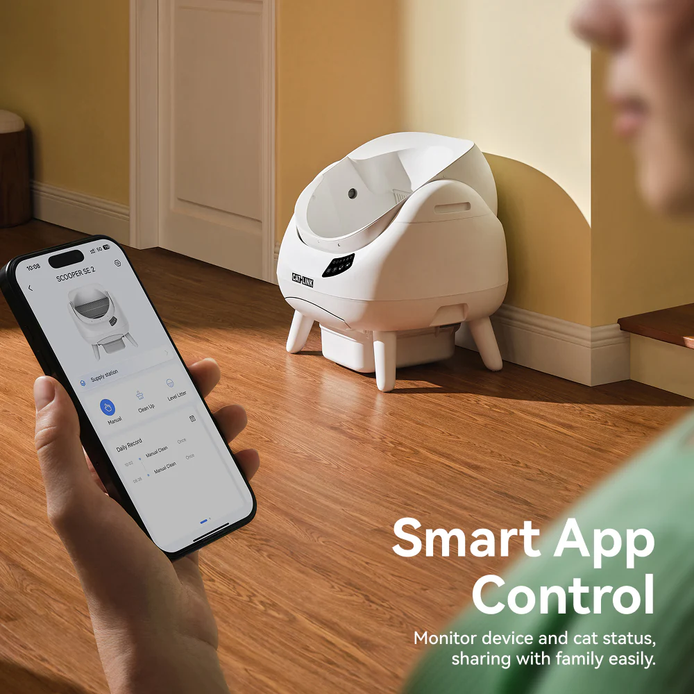 CATLINK Self-Cleaning Litter Box - Scooper Open-X (Single-Cat) - Image 6