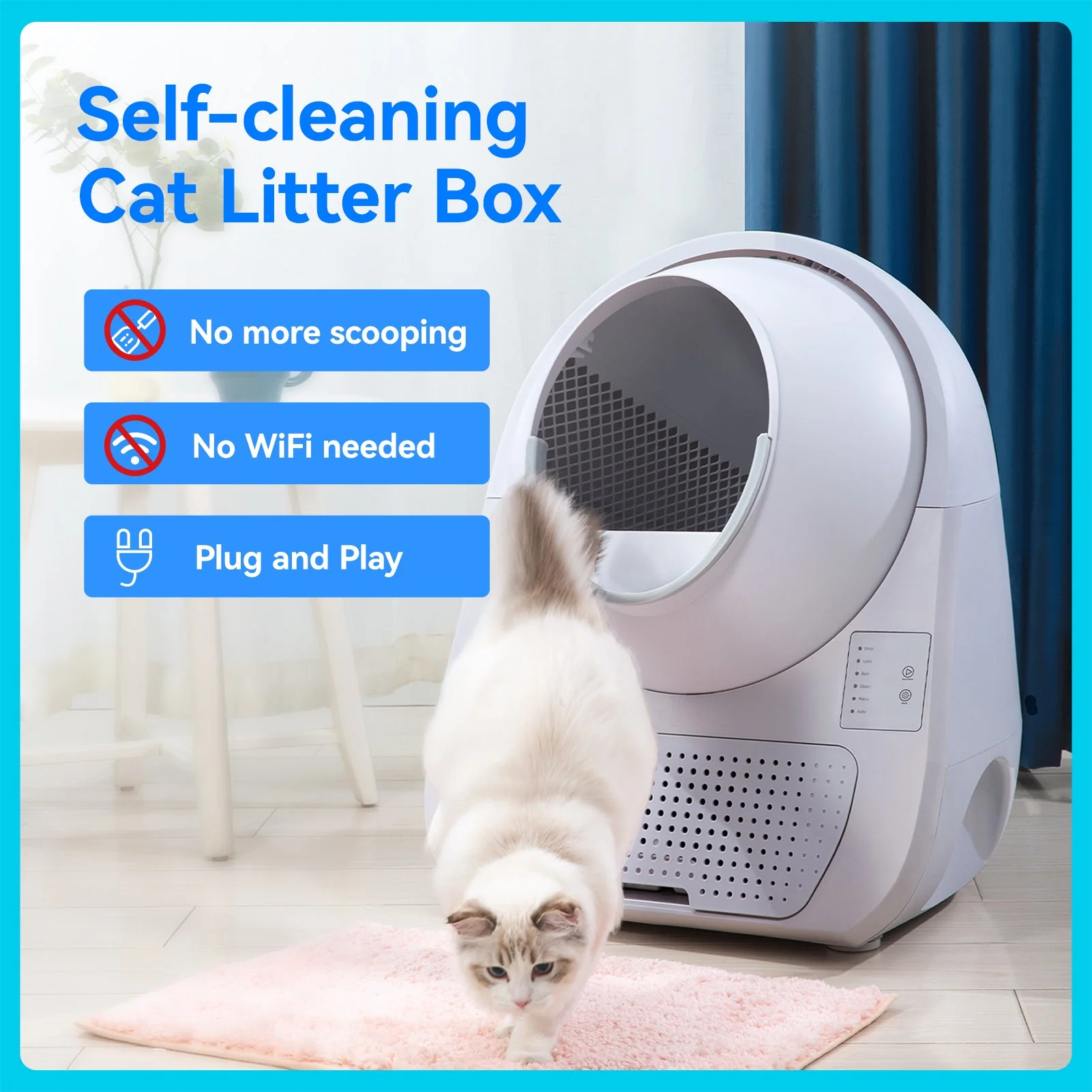 CATLINK Self Cleaning Litter Box - Scooper Young Pro-X Double Set - Image 5