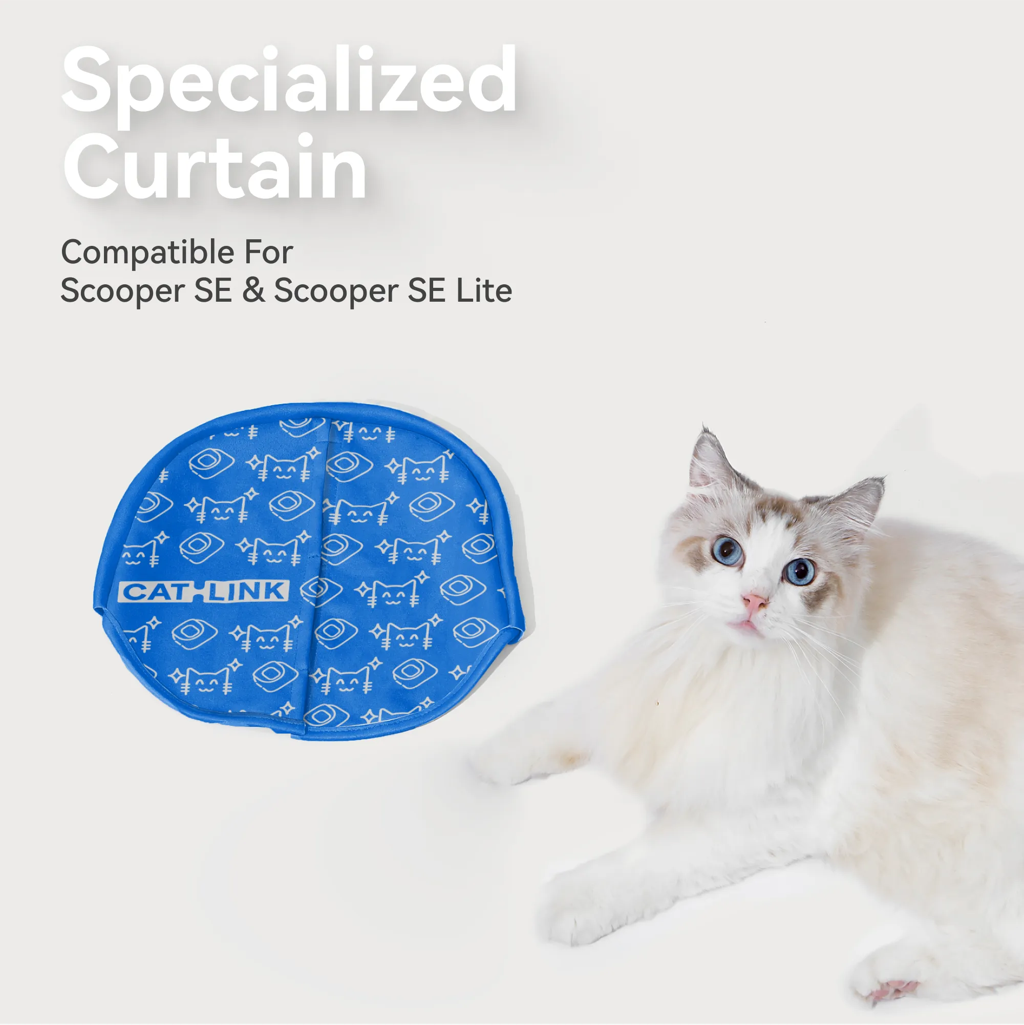 CATLINK Smart Litter Box - Scooper SE Curtain Set - Image 3