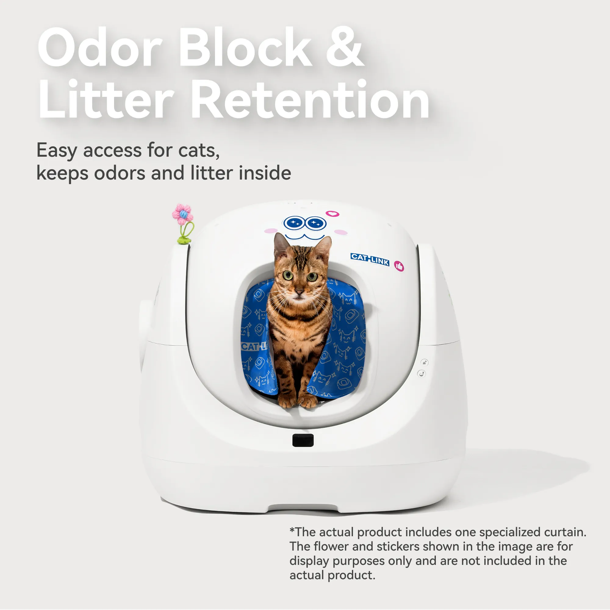 CATLINK Smart Litter Box - Scooper SE Curtain Set - Image 4