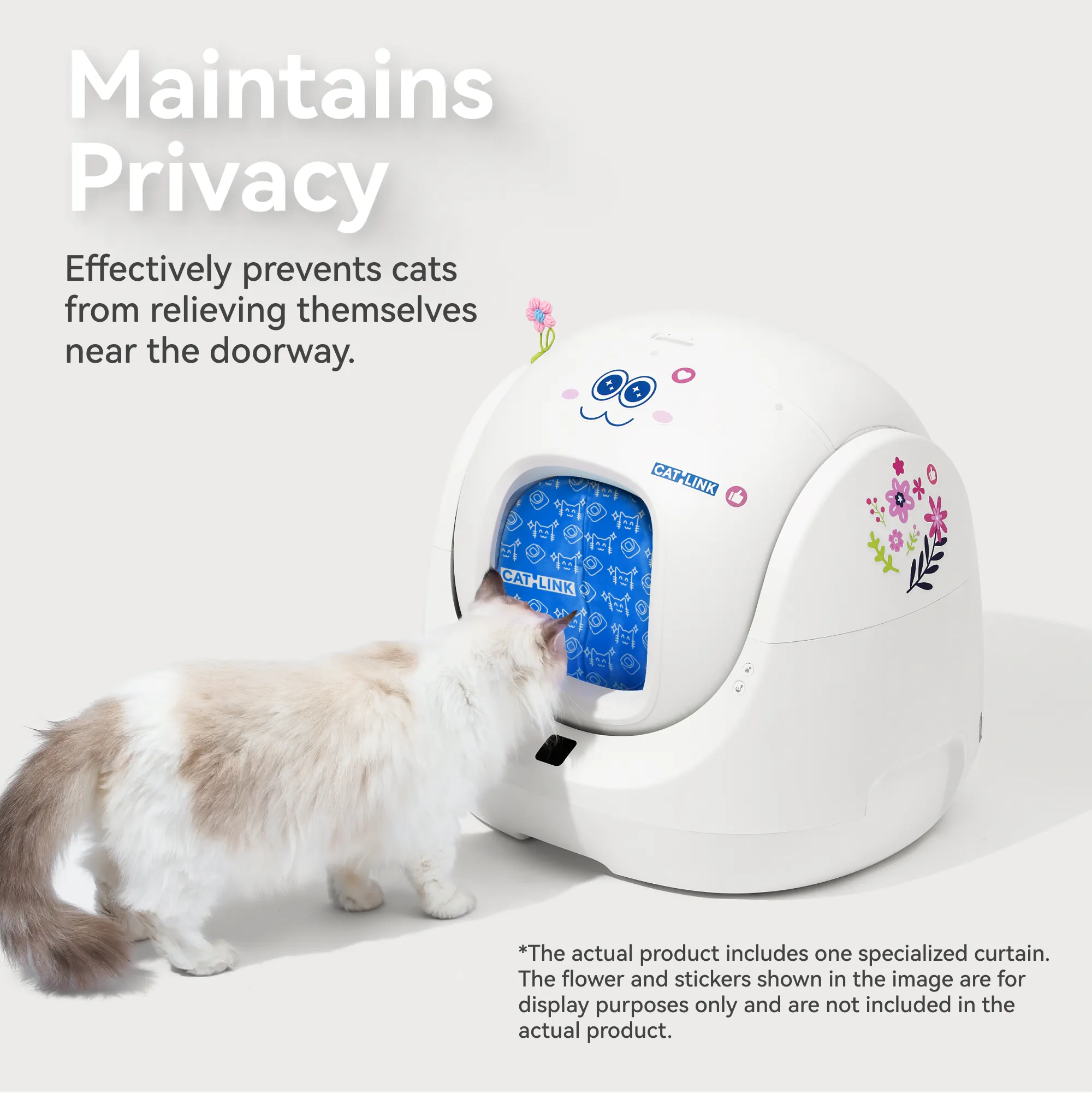 CATLINK Smart Litter Box - Scooper SE Curtain Set - Image 5